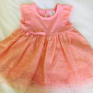 Hanna Andersson Baby girl pink Dress !!🤩😍